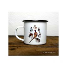 Effet Nature - Mug Métal Animaux Du Monde Bois Et Plaines By Walter Arlaud