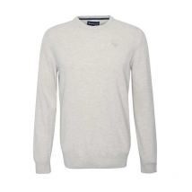 Barbour - Pull À Col Ras Du Cou En Laine D'Agneau - Biscuit - Taille M