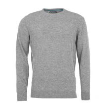 Barbour - Pull À Col Ras Du Cou En Laine D'Agneau - Grey Marl - Taille 2XL