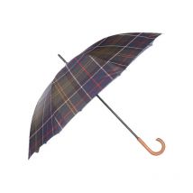 Barbour - Parapluie Walker Motif Tartan - Marine / Vert