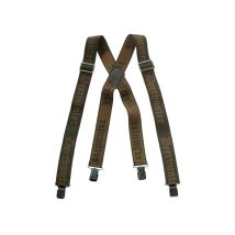 Deerhunter - Bretelles Pour Pantalon À Clip 120cm - Kaki / Marron