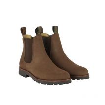 Le Chameau - Bottines En Nubuck Chelsea Aventure Femme - Marron Foncé