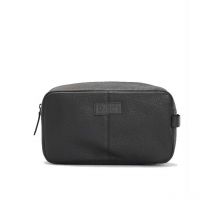 Barbour - Trousse De Toilette Highgate Leather - Noir