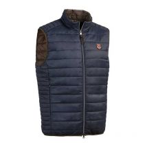 Club Interchasse - Gilet Réversible Janus - Marine / Marron - Taille 2XL