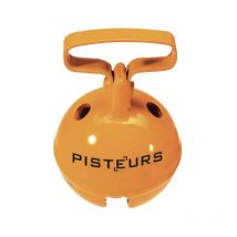 Pisteurs - Grelot En Laiton Avec Passant 27mm - Orange