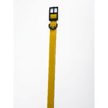 Hélen BAUD - Collier Biothane Biogold Largeur 650x25x2.6mm - Jaune foncé
