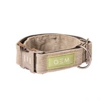 GEM - Collier En Velours Cotelé - Kaki