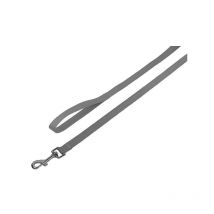 Nobby - Laisse Simple Nylon 1m20 Classic - Gris - Taille XS