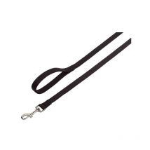 Nobby - Laisse Simple Nylon 1m20 Classic - Noir - Taille L/XL