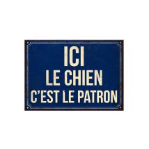 Lovergreen - Plaque ''Ici Le Chien''