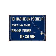 Lovergreen - Plaque ''Un Pêcheur''