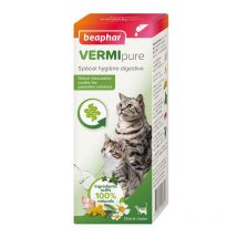 Beaphar - Solution Liquide Digestive Vermipure Chat/chaton 50ml