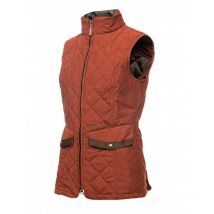 Baleno - Gilet Matelassé Chester Femme - Brique - Taille 36 / S