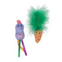Vadigran - Set De Jouets Pour Chat Lapin Et Carotte