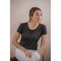 Pénélope - T-SHIRT TECHTY MANCHES COURTES PÉNÉLOPE Gris;taille