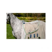 Horseware - COUVERTURE ANTI-MOUCHE AMIGO BUG BUSTER HORSEWARE Chalk/ Navy & Blue Haze;taille