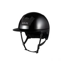 Kask - CASQUE KOOKI LADY SWAROVSKI CRYSTAL CARPET SHINY KASK Noir Shiny;taille