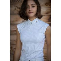 Pénélope - POLO DE CONCOURS SÉVILLE MANCHES COURTES PÉNÉLOPE Blanc;taille