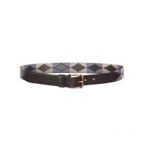 HV Polo - CEINTURE CHAYA HV POLO Marron / marine;taille