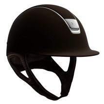 Samshield - CASQUE SHADOWMATT BLASON ET LISERÉ CHROME SILVER SAMSHIELD Marron;Taille de coque