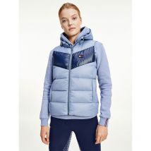 Tommy Hilfiger Equestrian - VESTE SANS MANCHES STYLE TOMMY HILFIGER EQUESTRIAN Bleu ciel;taille