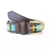 Kentucky - CEINTURE PERLES FAITES MAIN KENTUCKY Bleu clair;taille