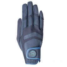 USG - GANTS D'ÉQUITATION PALMA USG Marine / Bleu ciel;taille