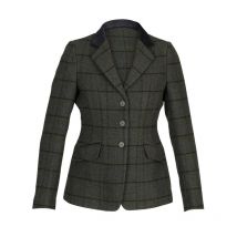 Nature Horse - VESTE D'ÉQUITATION EN TWEED SARATOGA Dark green check;taille