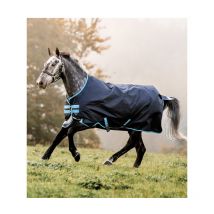 Horseware - COUVERTURE AMIGO BRAVO 12 50G TURNOUT HORSEWARE Navy / navy & Electric Blue;taille