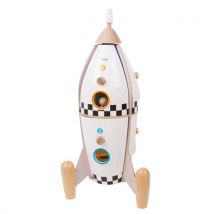 Classic World Wooden Rocket Ship Children's Toy