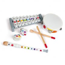 Janod Confetti 4-Instrument Wooden Musical Set
