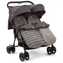 Joie Aire Twin Stroller + 2 Footmuffs