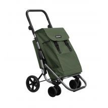 Playmarket Go Plus Premium Shopping Trolley  - Olive