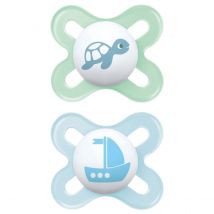 MAM Pure Start 0-2M Soother 2pk