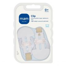 MAM Soother Clip, 2 Pack