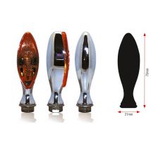 Clignotants chromés Elise Ampoule BIHR Homologué