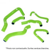 Durites de radiateur blanches Samco ZX-6R (09-15), ZX-636R (13-16)