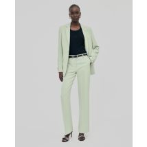 Gerade Geschnittene Anzughose In Pastellgrün - The Kooples