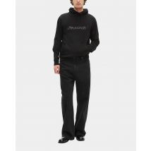 Men's Black What Is Hoodie - The Kooples