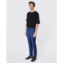 Blue Tailored Suit Pants - Wedding Guest Outfit - The Kooples