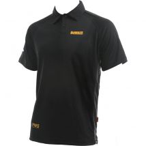 DeWalt Rutland Mens PWS Polo Shirt Black / Grey 2XL