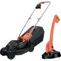 Black and Decker BEMW351GL2 Rotary Lawnmower and Grass Trimmer Kit 240v