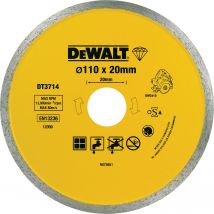 DeWalt Diamond Ceramic Cutting Tile Saw Blades 254mm 1.6mm 25.4mm