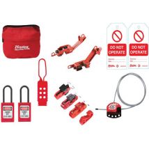 Master Lock 13 Piece General Maintaince Lockout and Tagout Kit