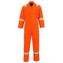 Modaflame Mens Flame Resistant Overall Orange 3XL