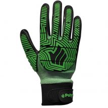 Polyco Polyflex Hydro C5 Safety Impact Gloves Green / Black L