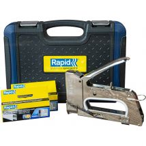 Rapid R28 Heavy Duty Cable Tacker Starter Kit in Carry Case