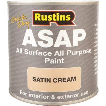 Rustins ASAP All Surface All Purpose Paint Cream 500ml