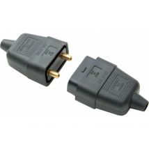 SMJ 3 Pin Outdoor Rubber Plug and Socket 240v