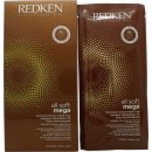 Redken All Soft Mega Recovery Tissue Mask Cap - 10 Pieces